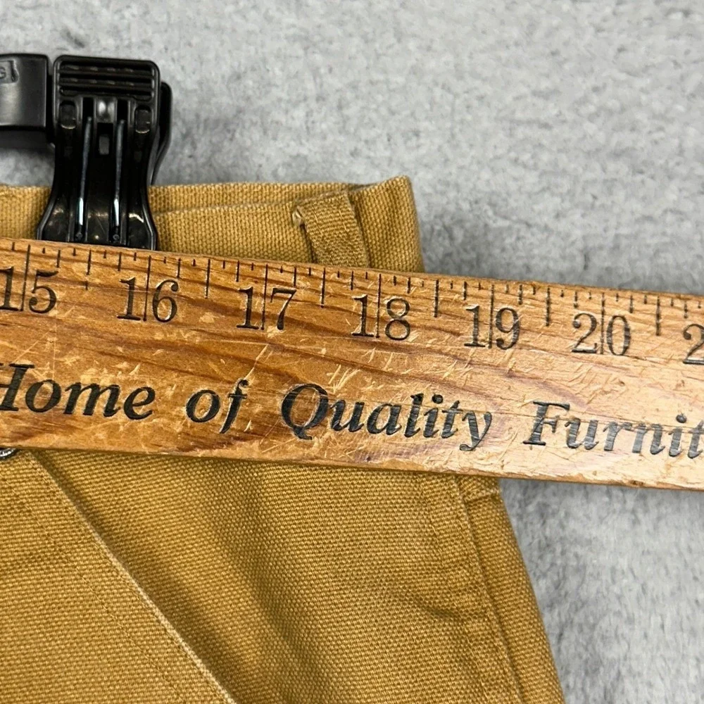 Columbia Omni-Shield Pants Mens 38X32 Brown Double Knee Canvas Workwear Utility